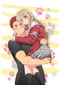 Poster Ookami-san wa Taberaretai Sub Indo