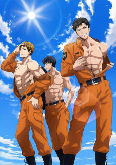 Poster Yubisaki kara Honki no Netsujou: Osananajimi wa Shouboushi Sub Indo